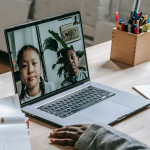 Students remote learning