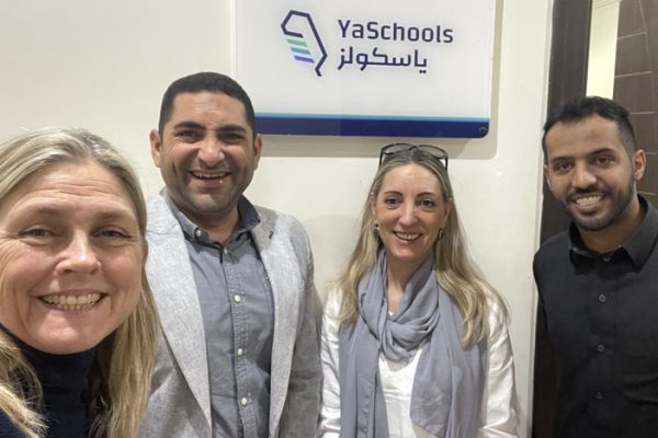 Meeting YASchools online education platform team
