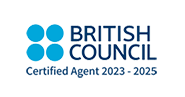 Certified Agent of the British Council logo